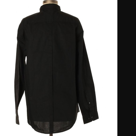 DKNY Donna Karan Oversized Utility Shirt Zipper Jacket Unisex Loose Fit Zip Up - Picture 6 of 7